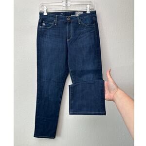 NWT AG Contour 360 Prima Cigarette Leg Jeans Dark Wash Women’s 28